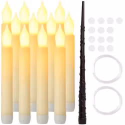 LED-valot 12 kpl – Ripustettavat Halloween-valot taikasauvalla