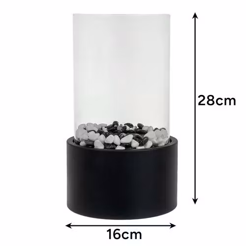 Biokamin – Fristående Bioetanolkamin med Glas