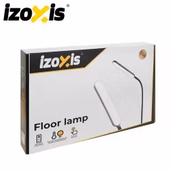 LED-golvlampa 180 cm – fjärrkontroll & timer