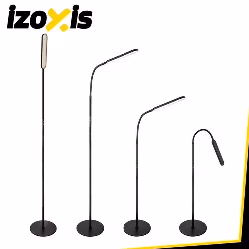 LED-golvlampa 180 cm – fjärrkontroll & timer