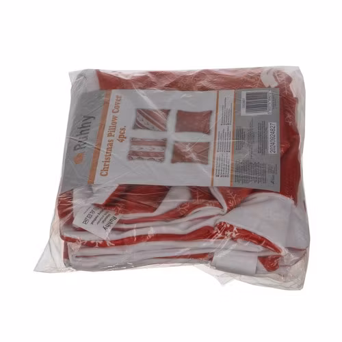 Juliga kuddfodral 4-pack – Plysch med julmotiv