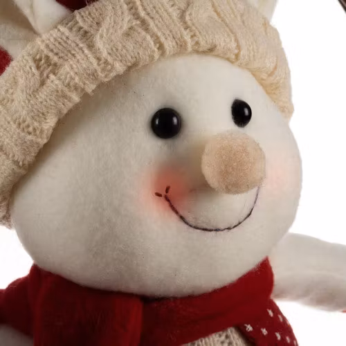 Julkrans med Tomte 36 cm – Dörrdekoration till Jul