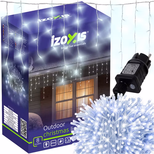LED-istappsbelysning 500 LED – 22,5 m IP44