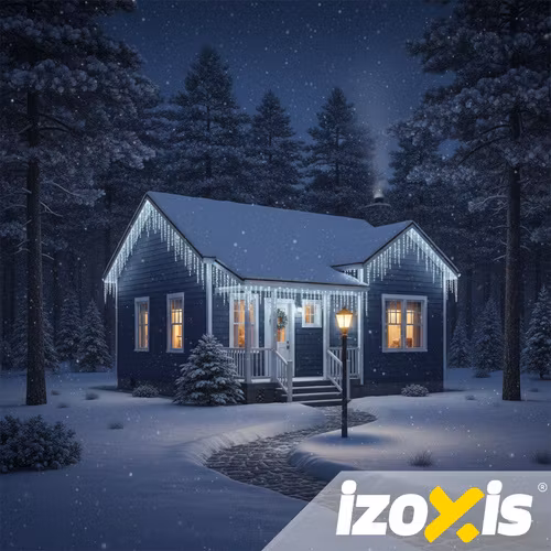 LED-istappsbelysning 300 LED – 15 m IP44