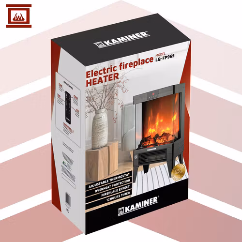 STOVES EMBEGO 2000 W electric fireplace with 3D fire