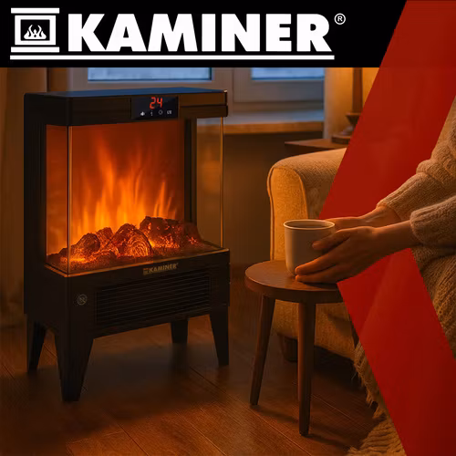 STOVES EMBEGO 2000 W electric fireplace with 3D fire