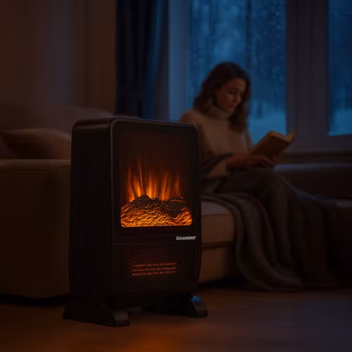STOVES BLAZEO 2000 W lämmitin 3D-tulella ja kaukosäätimellä