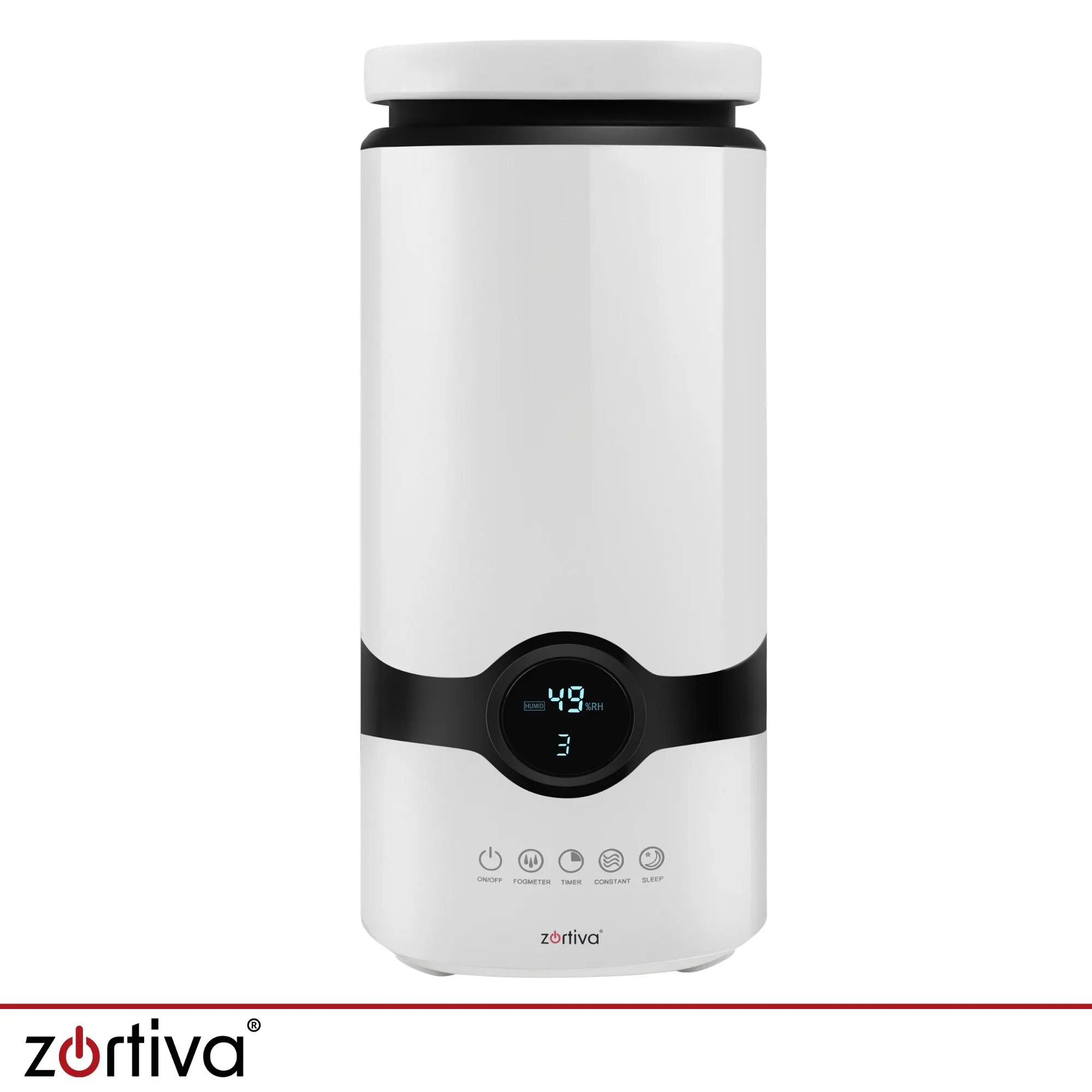 Luftfuktare 4L – aromaterapi, jonisator & hygrostat