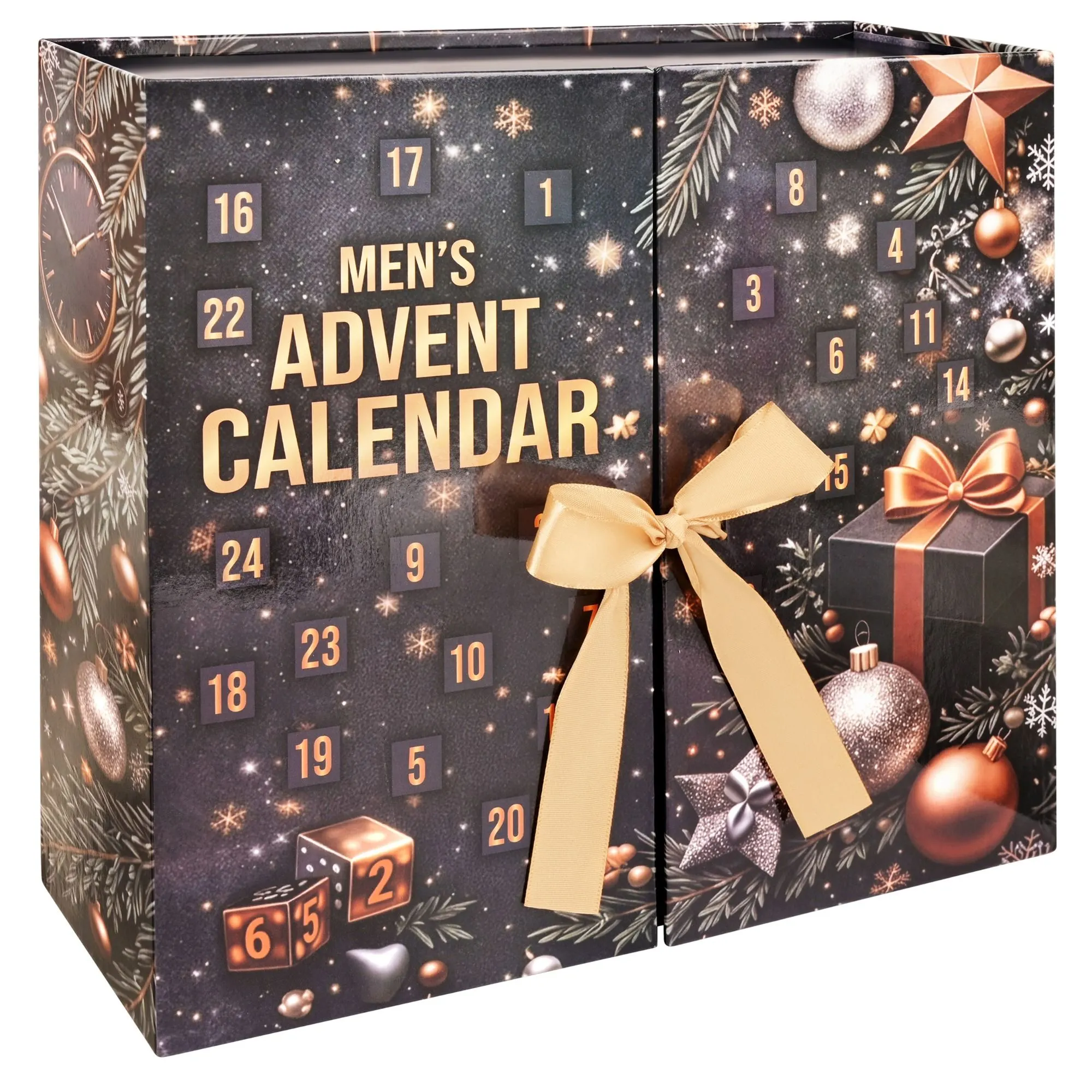 Adventskalender för män 2026 – 24 presenter & prylar