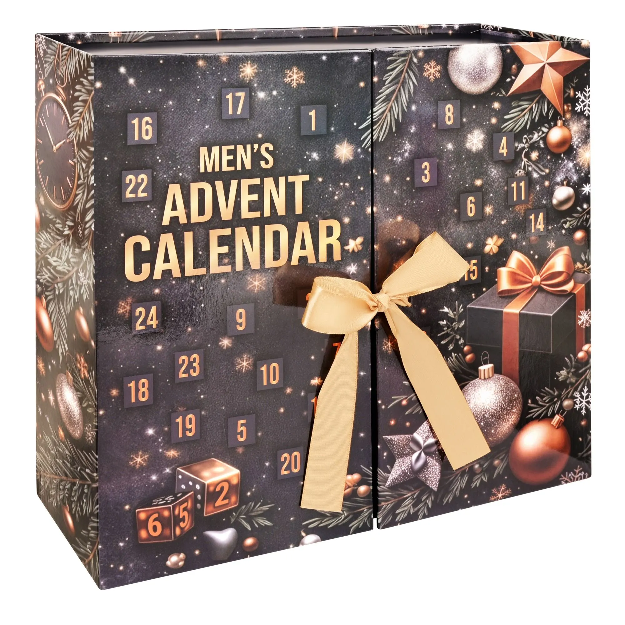 Adventskalender för män 2026 – 24 presenter & prylar