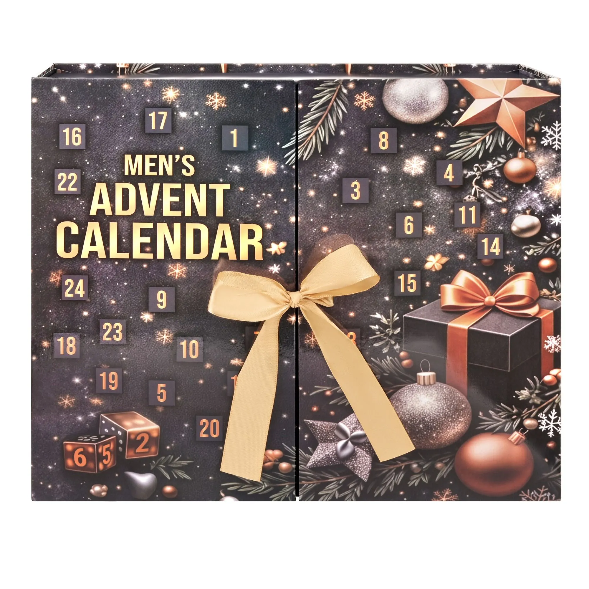 Adventskalender för män 2026 – 24 presenter & prylar