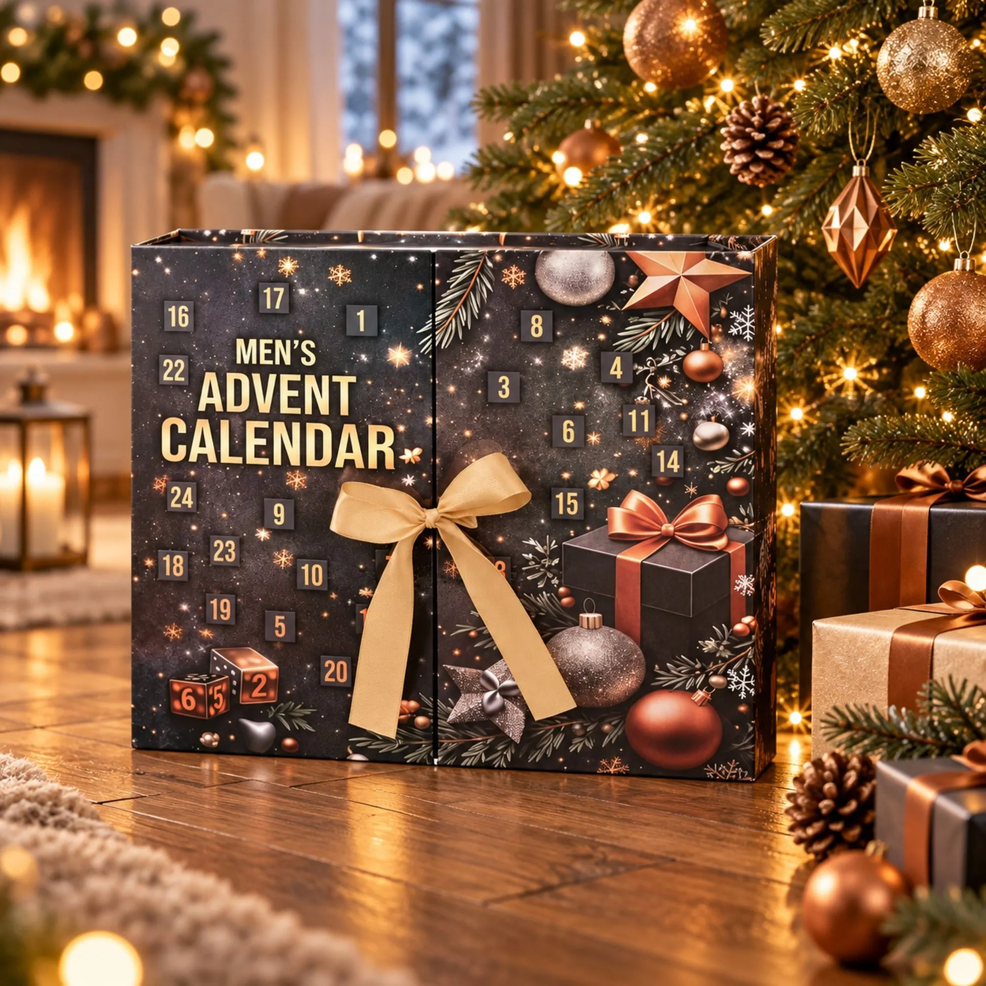Adventskalender för män 2026 – 24 presenter & prylar