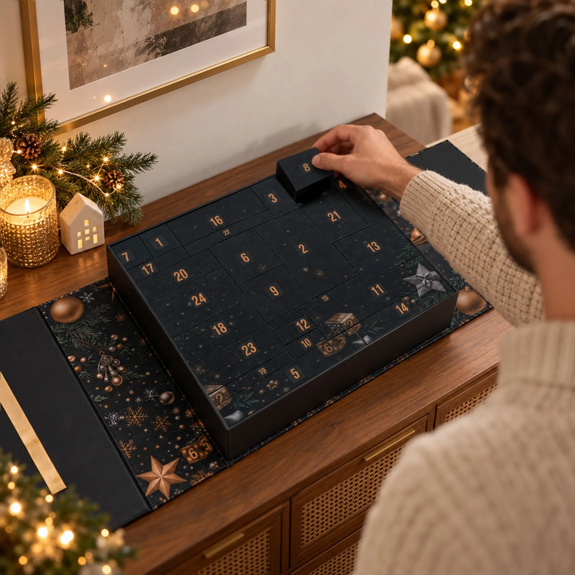 Adventskalender för män 2026 – 24 presenter & prylar