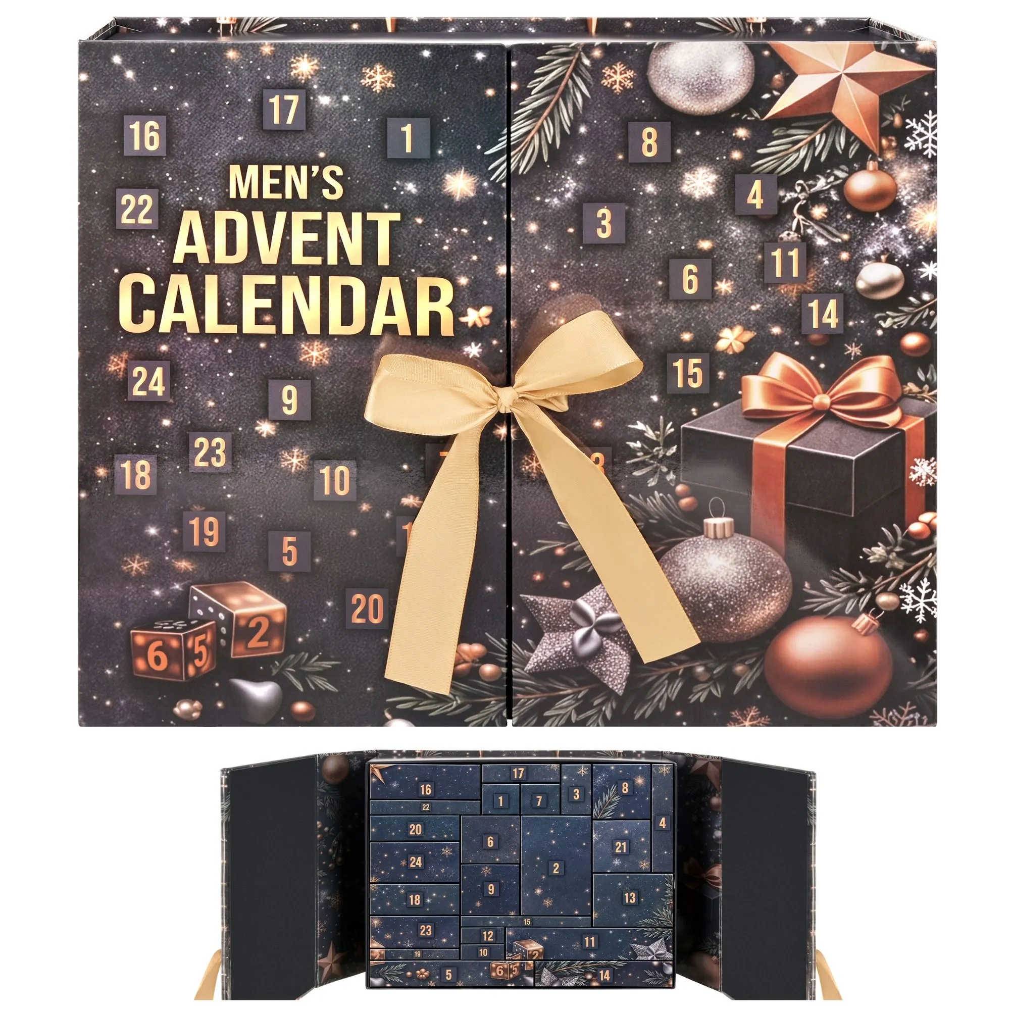 Adventskalender för män 2026 – 24 presenter & prylar