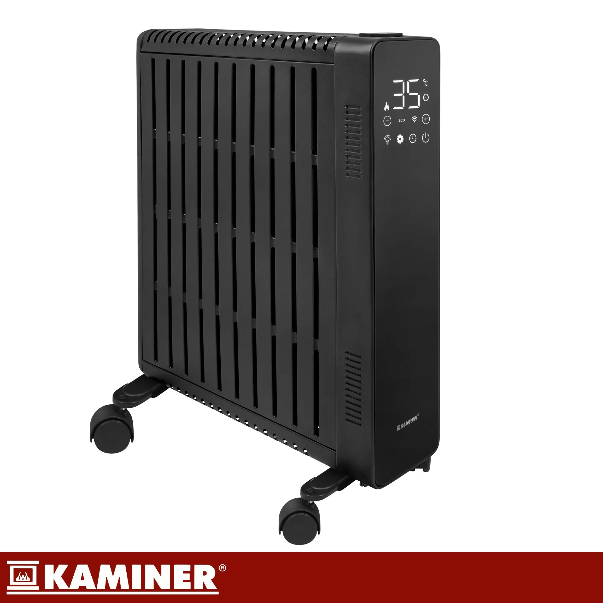 KAMINER Arvell 2500W oljefyllt element med WiFi