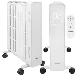 KOMFUR Arvell 2500W oliefyldt element med WiFi – hvid