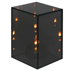 3D LED spejllampe – dekorativ lanterne 10 x 10 x 15 cm