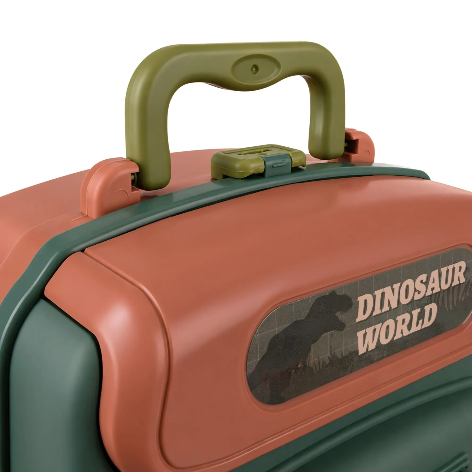 Dinosaur set in backpack – 5 dinosaurs, volcano and egg
