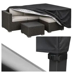 Gartenmöbelabdeckung 205x160x70 cm – wasserdicht