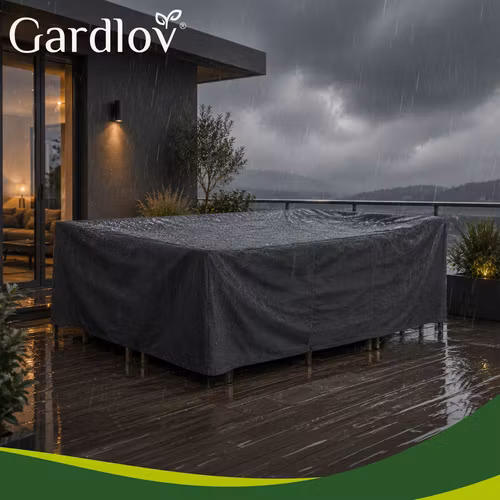 Gartenmöbelabdeckung 205x160x70 cm – wasserdicht