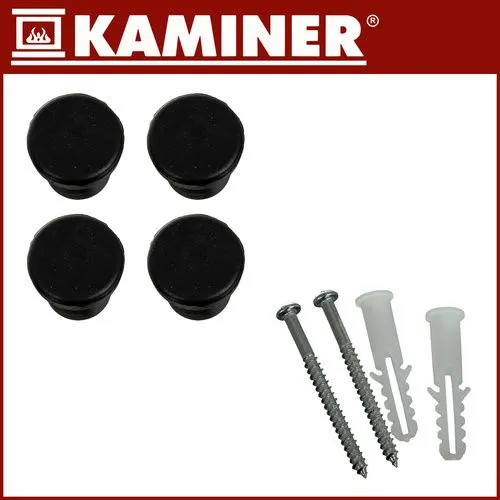 Fläktkonvektor - Vägghängt Element - 2000W - Black