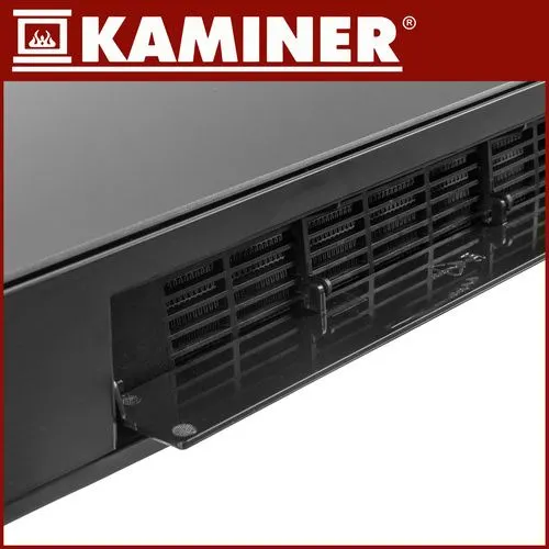 Fläktkonvektor - Vägghängt Element - 2000W - Black