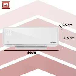 Fan coil - Wall-mounted element - 2000W - White