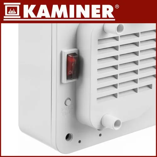 Fläktkonvektor - Vägghängt Element - 2000W - Vit