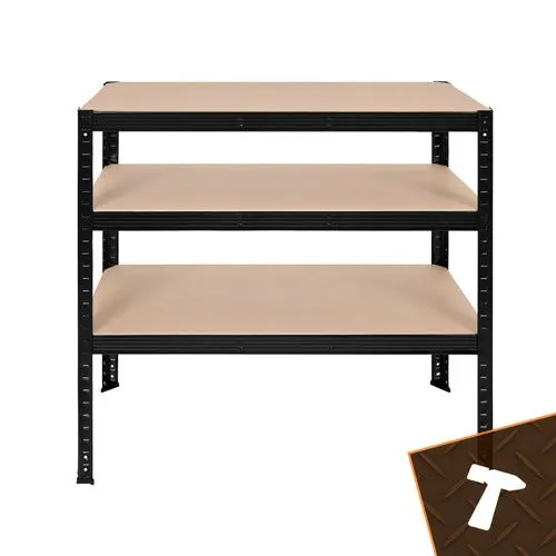 Lagerhylla 180x90x40 cm – 5 hyllplan, 1000 kg