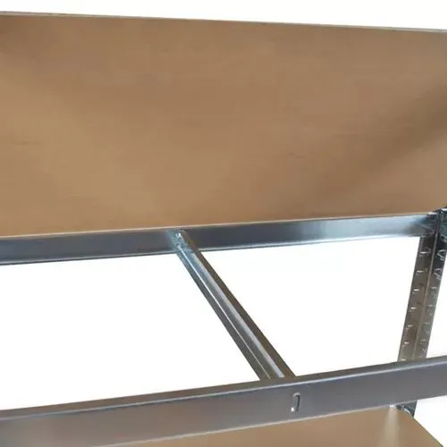 Lagerhylla 180x90x40 cm – galvaniserad metallhylla med 5 hyllplan, 875 kg