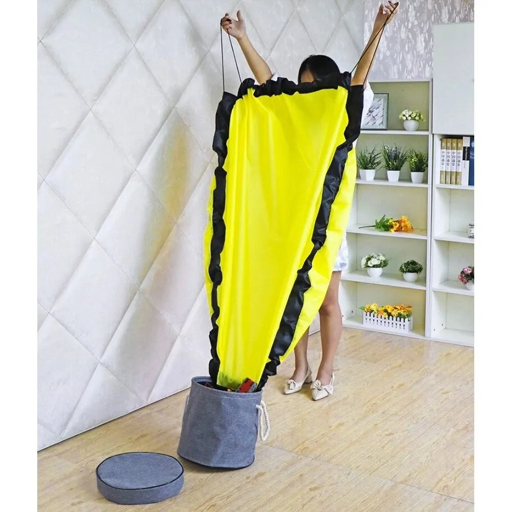 Lelukori leikkimatolla 2-in-1 – 20 litraa, 135 cm, palikoille ja leluille