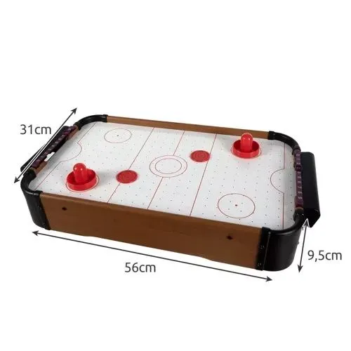 Airhockeybord för barn – Mini airhockeyspel 56x31 cm, 2 spelare