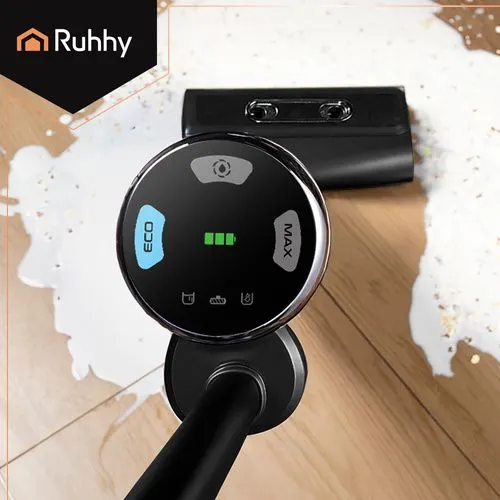 Akku-Staubsauger mit Bodenreinigung – 200 W, 16 kPa, Selbstreinigungsfunktion und HEPA-Filter