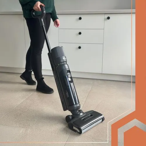 Akku-Staubsauger mit Bodenreinigung – 200 W, 16 kPa, Selbstreinigungsfunktion und HEPA-Filter