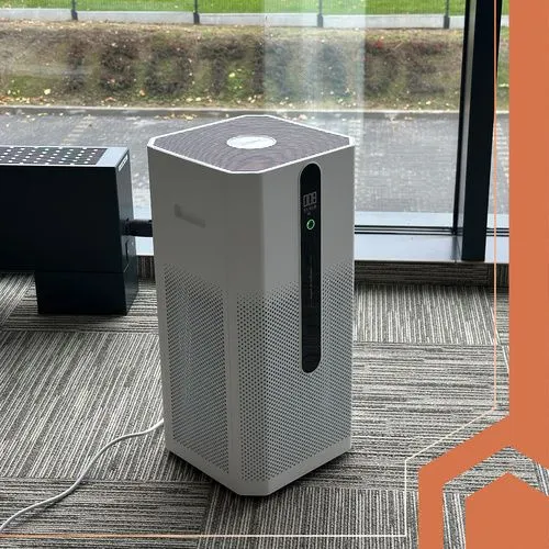 Luftrenare HEPA H12 med WiFi, jonisering och aktivt kol