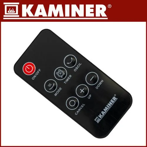 Elektrisk keramisk PTC-värmare 2000 W med fjärrkontroll