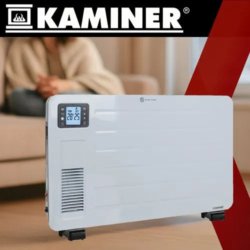 Elektrisk konvektorvärmare 2300 W med WiFi och fjärrkontroll