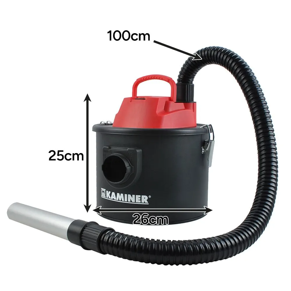 Askdammsugare 10 L 800 W med HEPA-filter och blåsfunktion