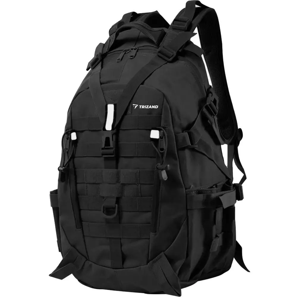 Vandringsryggsäck 25 L XL med MOLLE och regnskydd