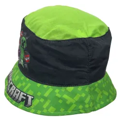 Minecraft TNT Attack fiskarhatt barn 55 cm grön