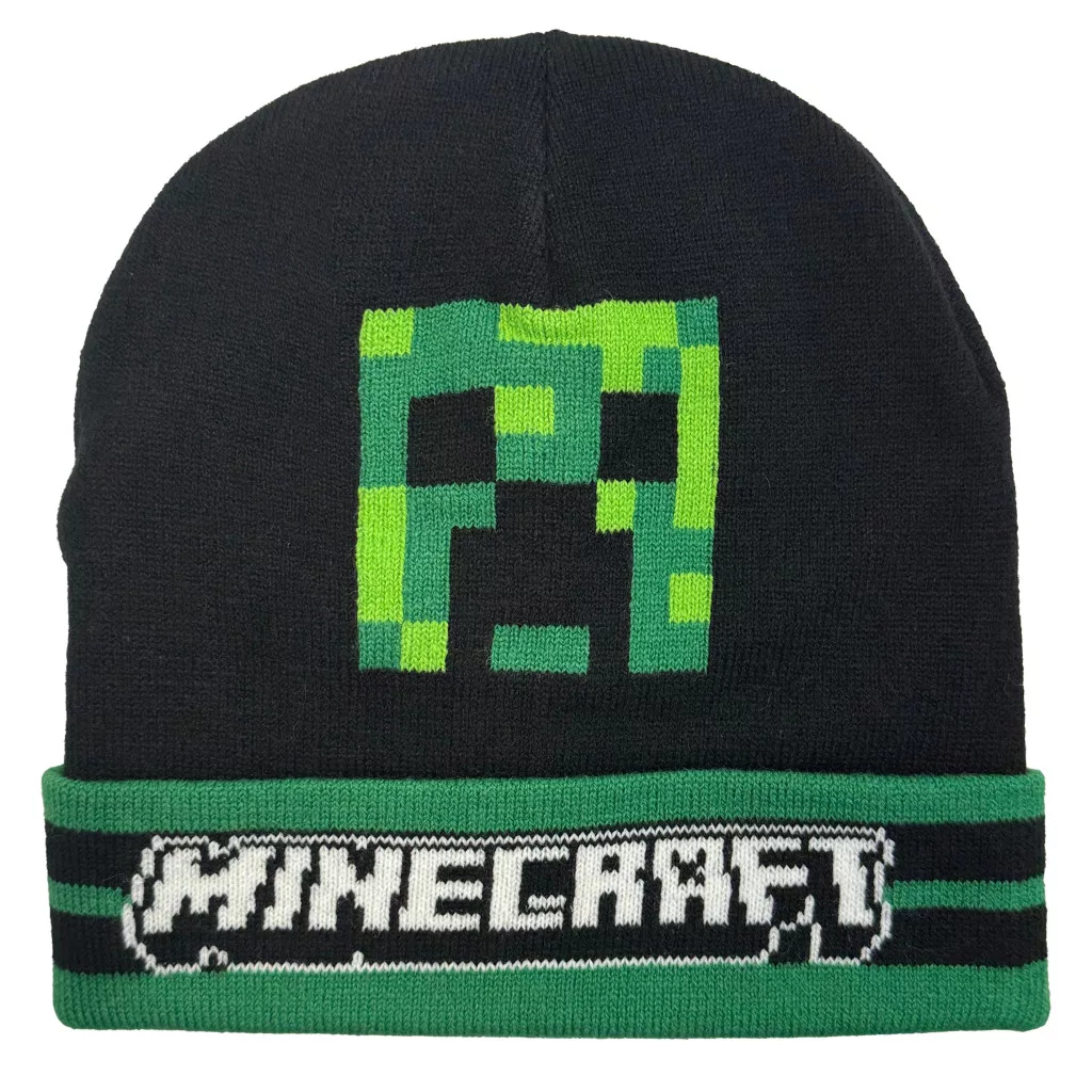 Minecraft Boom Deluxe vinterset barn – mössa halsduk handskar