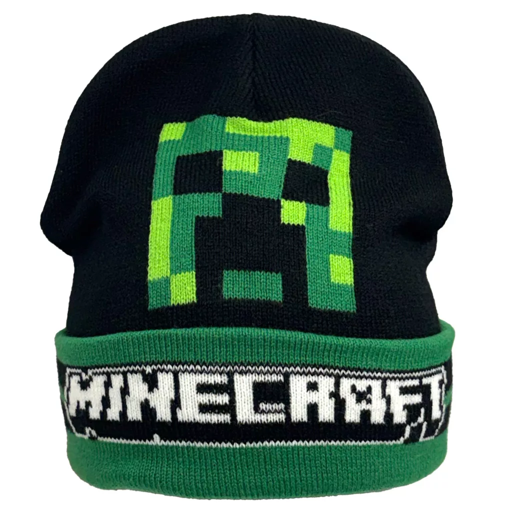 Minecraft Boom Deluxe vinterset barn – mössa halsduk handskar