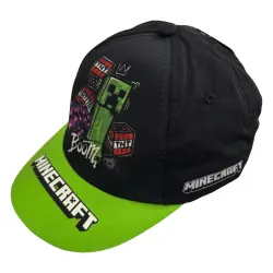 Minecraft Boom Time keps barn 55 cm – Svart