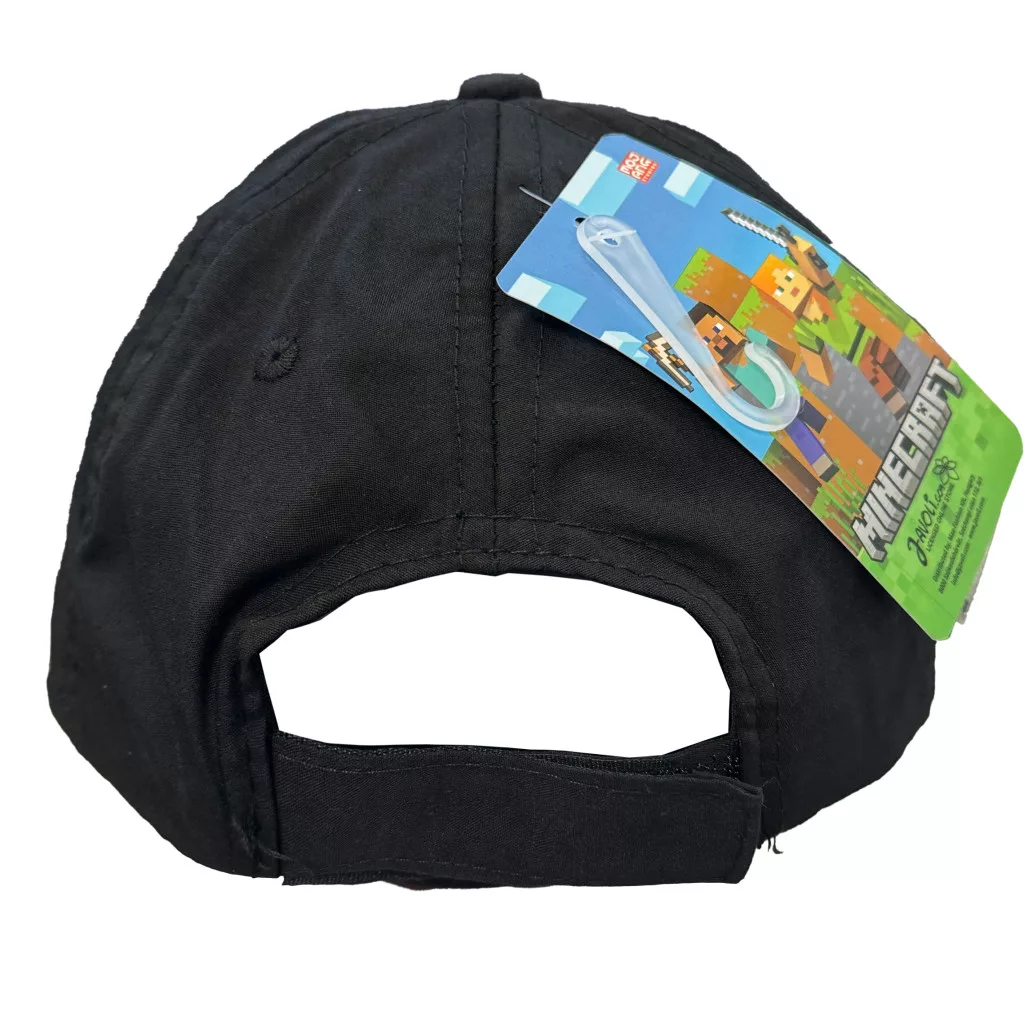 Minecraft Boom Time keps barn 55 cm – Svart