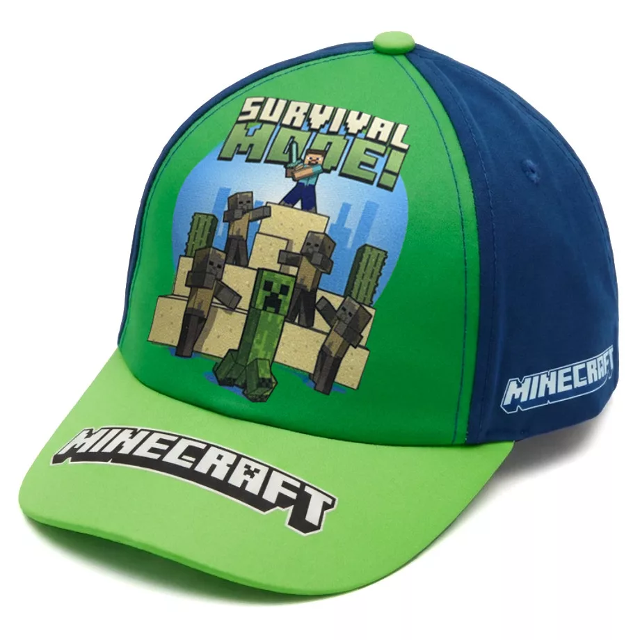 Minecraft Desert Battle keps barn 55 cm – Blå