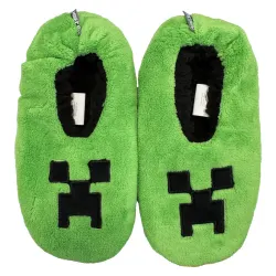 Minecraft Creeper vintertofflor barn 31–38 – Gröna