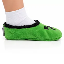 Minecraft Creeper vintertofflor barn 31–38 – Gröna
