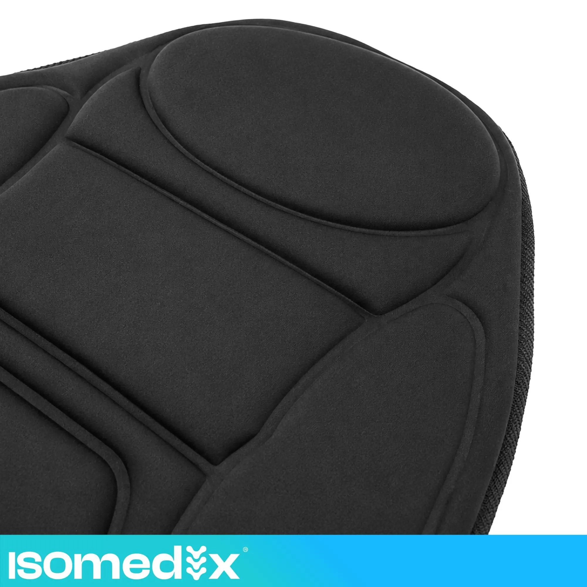 Vibrerande massagematta med värme – 5 program och 6 motorer