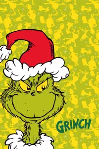 The Grinch Holiday Grump fleecepläd 100 × 150 cm