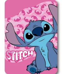 Disney Lilo & Stitch Pink Wave fleecepläd 100 × 140 cm